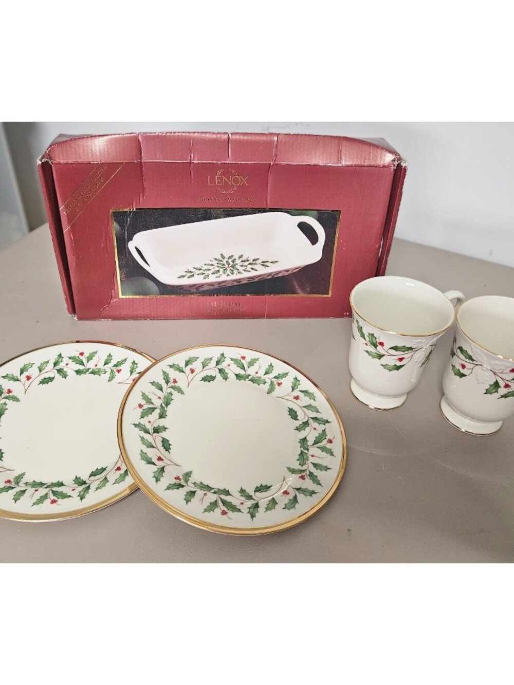Lenox Holiday pieces